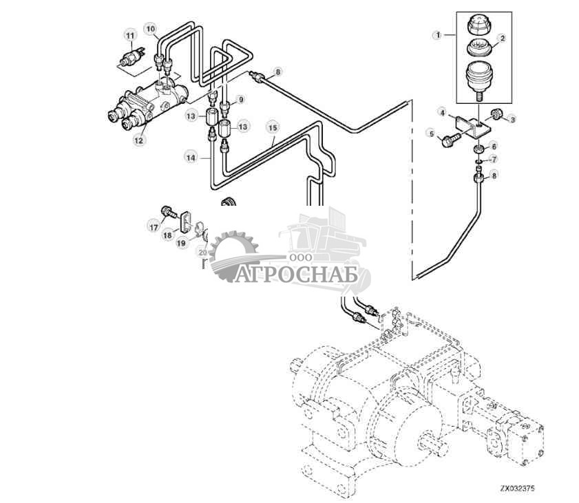Brake Lines, Master Cylinder and Reservoir 